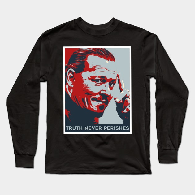 Team Johnny Truth never perishes Long Sleeve T-Shirt by geekmethat